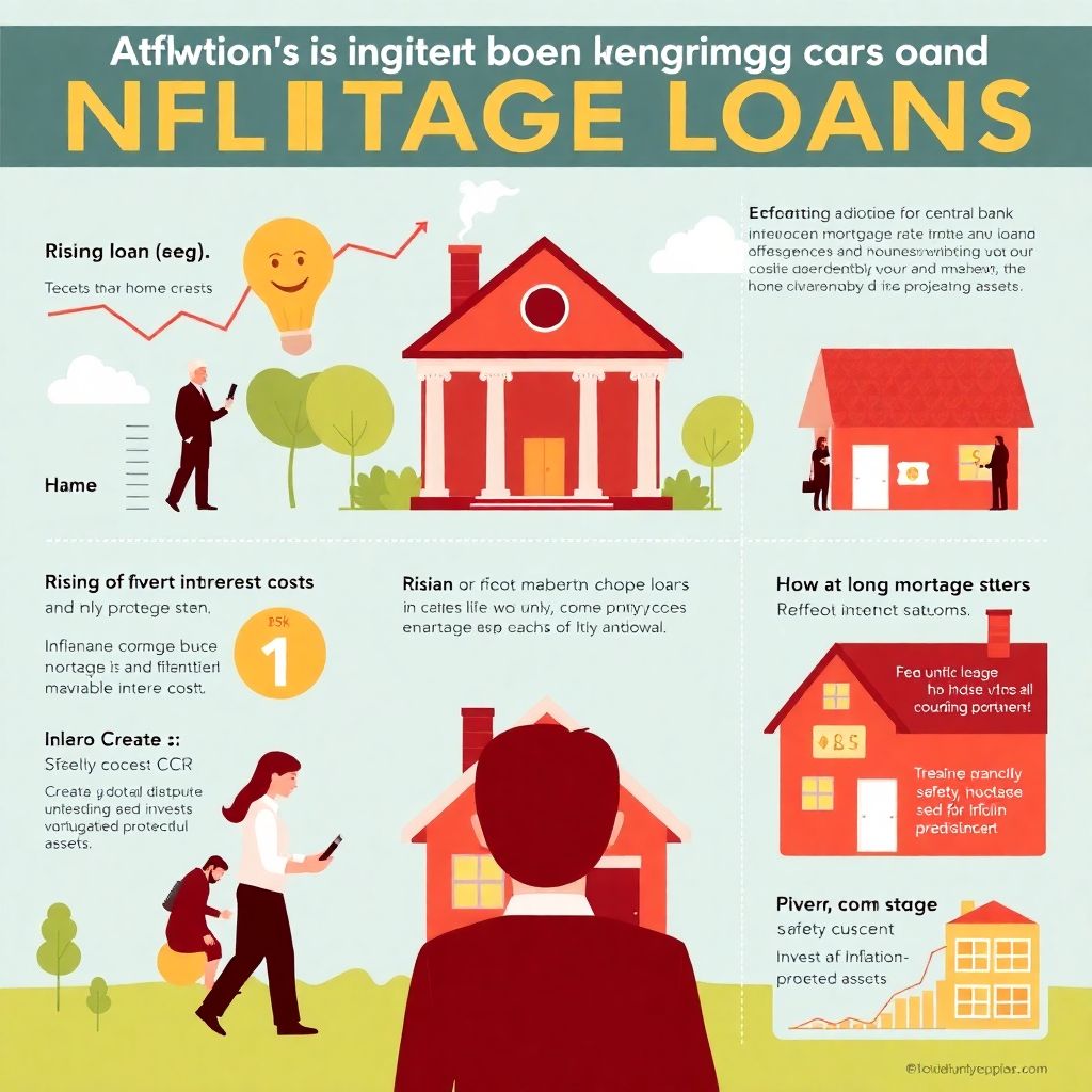 Как инфляция влияет на ипотечные кредиты и стоимость заемных средств Как инфляция влияет на ипотечные кредиты