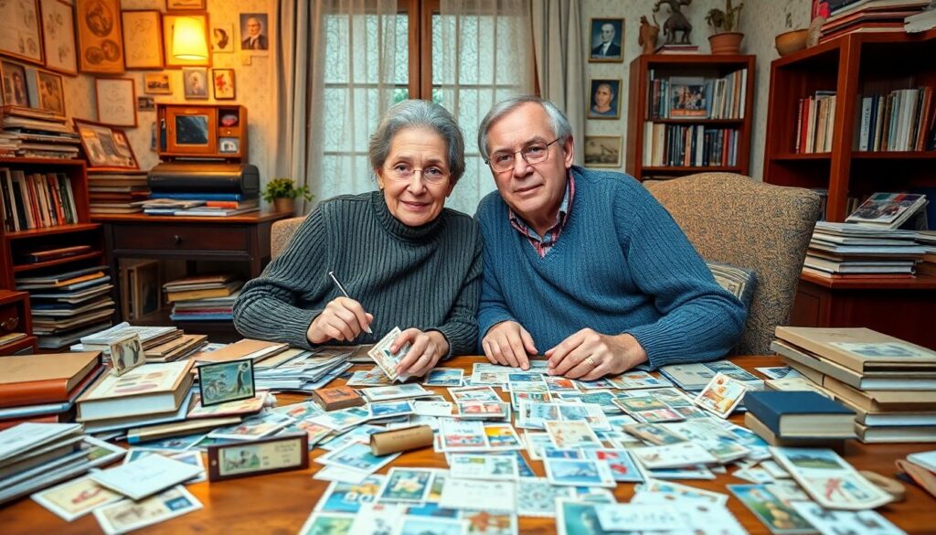 Финансовое планирование для семей с увлечением коллекционированием без лишних затрат Финансовое планирование для семей, которые увлекаются коллекционированием - иллюстрация