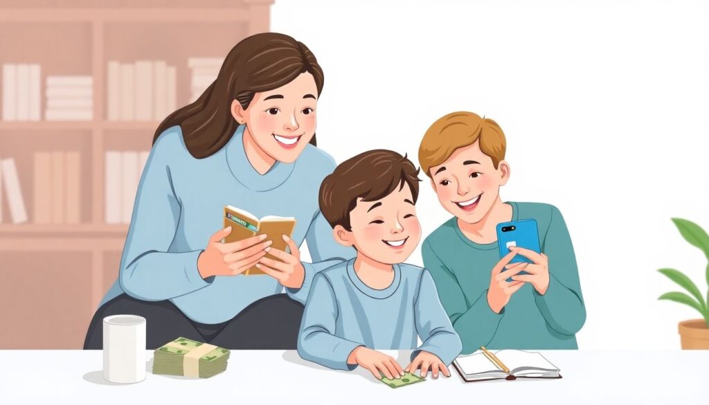 Как научить ребенка пользоваться мобильным банком безопасно и эффективно Как научить ребенка пользоваться мобильным банком - иллюстрация