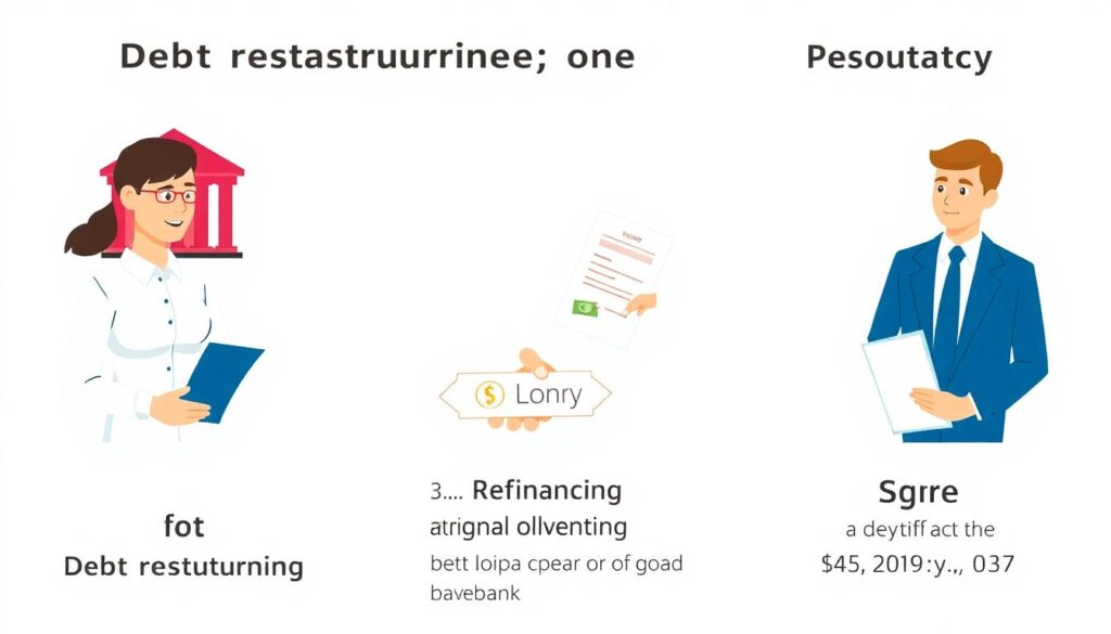 Как реструктуризировать долг по кредиту и снизить финансовую нагрузку Как реструктуризировать долг по кредиту - иллюстрация