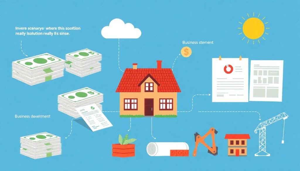 Как взять кредит под залог недвижимости - иллюстрация