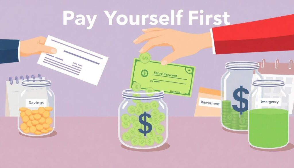 Что такое метод заплати сначала себе - иллюстрация