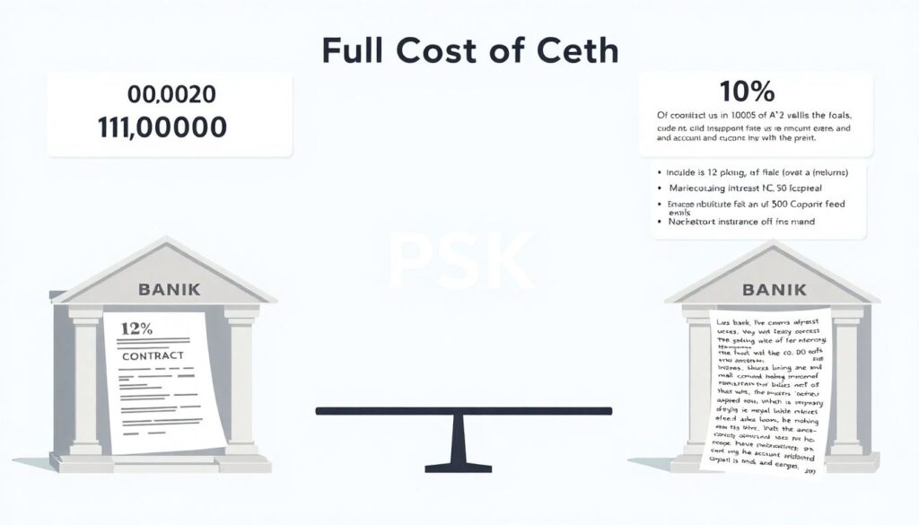 Что такое полная стоимость кредита (ПСК) - иллюстрация