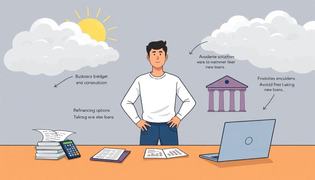 Как справиться с кредитной нагрузкой, если доходы упали - иллюстрация