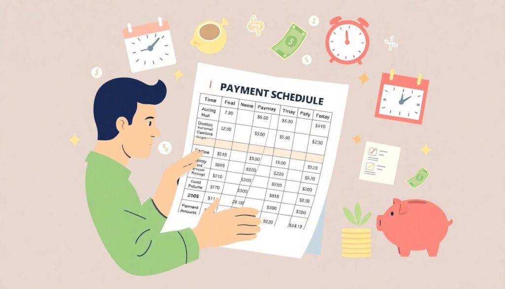 График платежей по кредиту: как формируется и от чего зависит размер взносов Как формируется график платежей по кредиту - иллюстрация