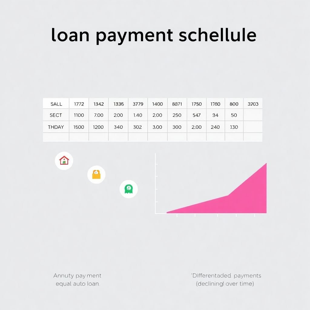 Как формируется график платежей по кредиту