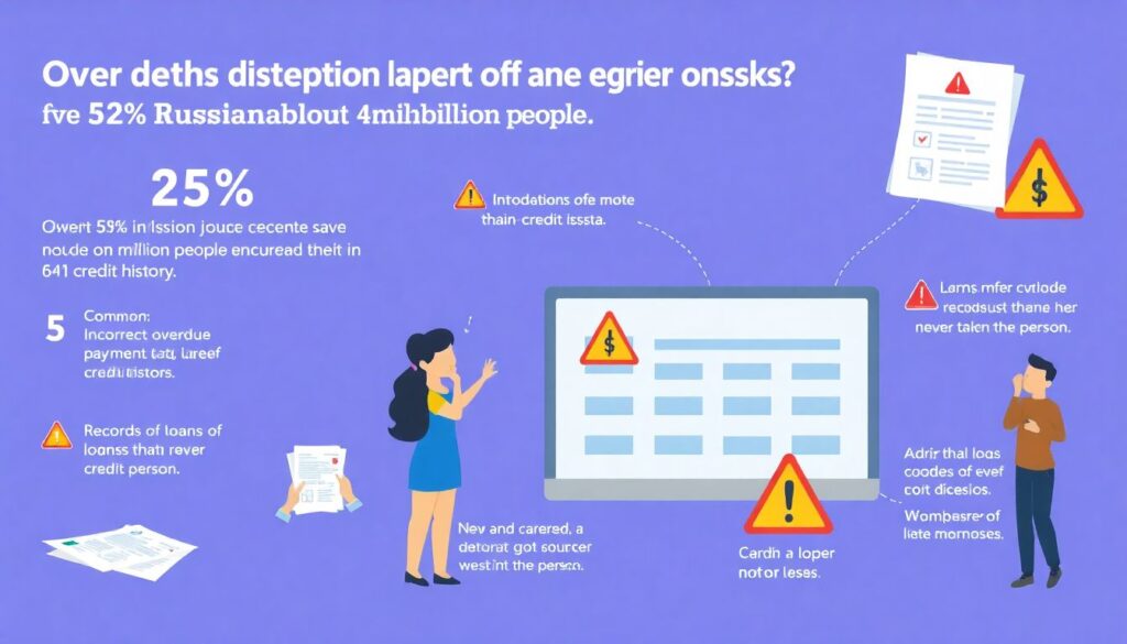Что делать, если в вашей кредитной истории ошибка - иллюстрация