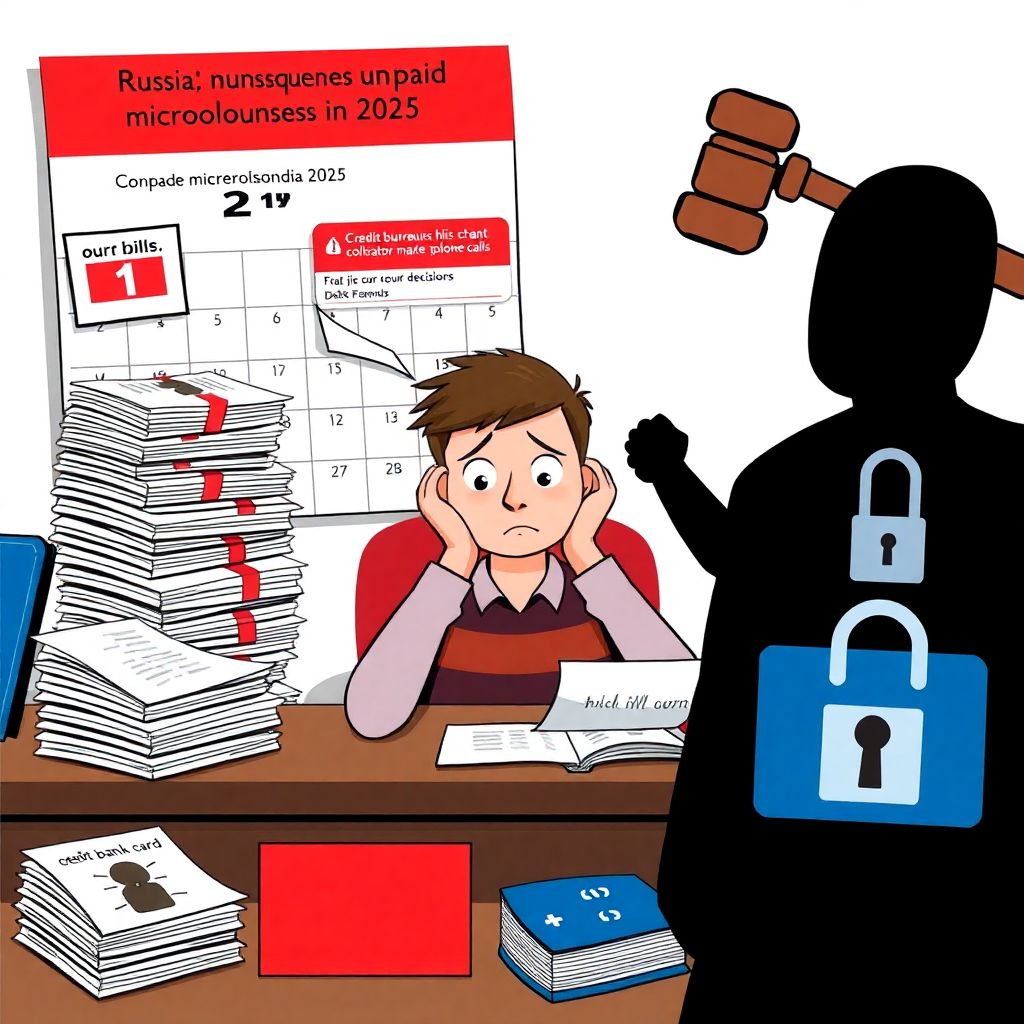 Последствия неуплаты микрозаймов