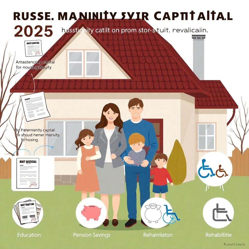 Материнский капитал в 2025 году: на что можно потратить