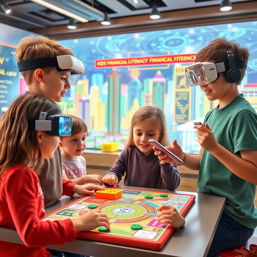 Финансовые игры для детей разного возраста