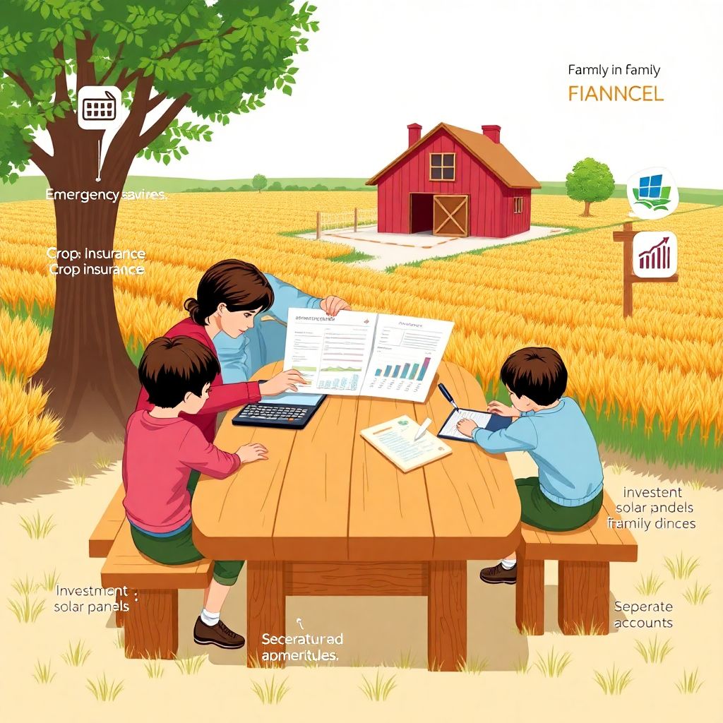 Финансовое планирование для семей, которые занимаются фермерством