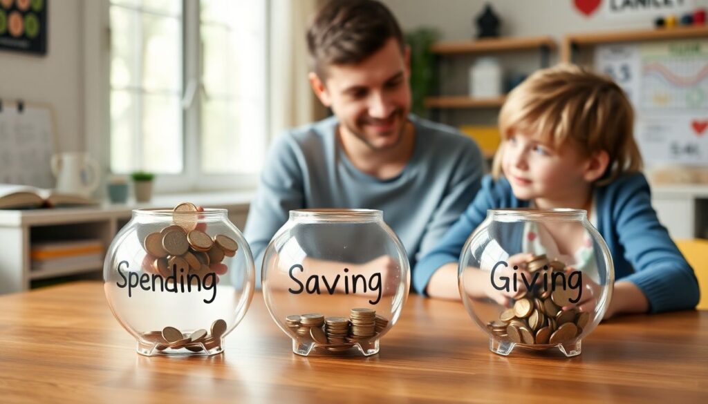 Что такое метод три копилки для детей - иллюстрация