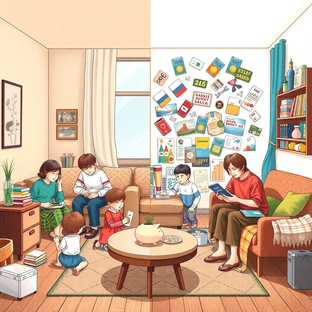 Как финансовые привычки родителей влияют на детей