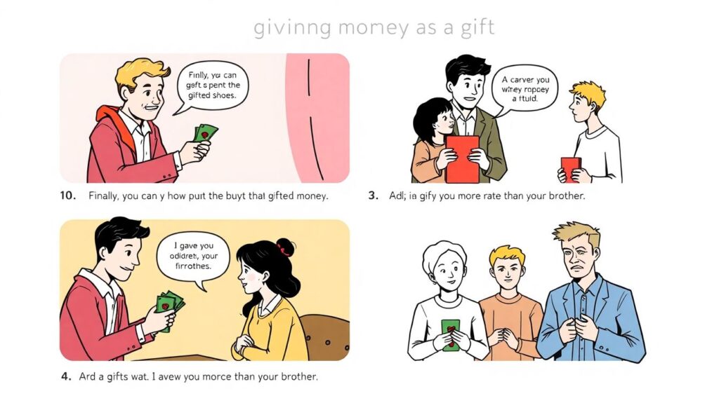 Деньги как подарок в семье: устанавливаем правила - иллюстрация