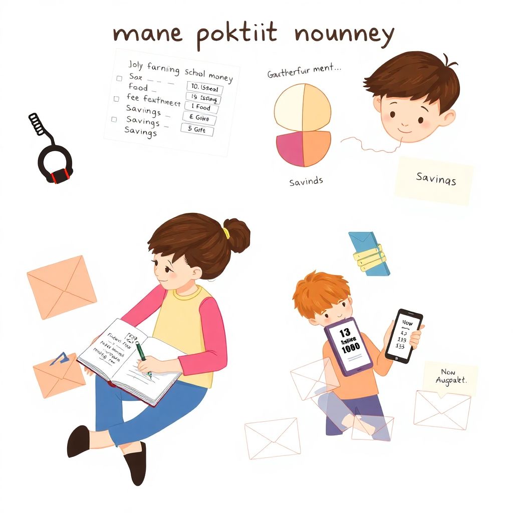 Как научить ребенка планировать карманные расходы