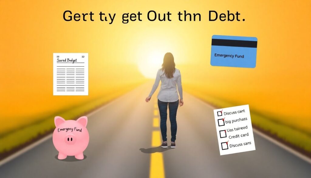 Как помочь партнеру справиться с долгами - иллюстрация