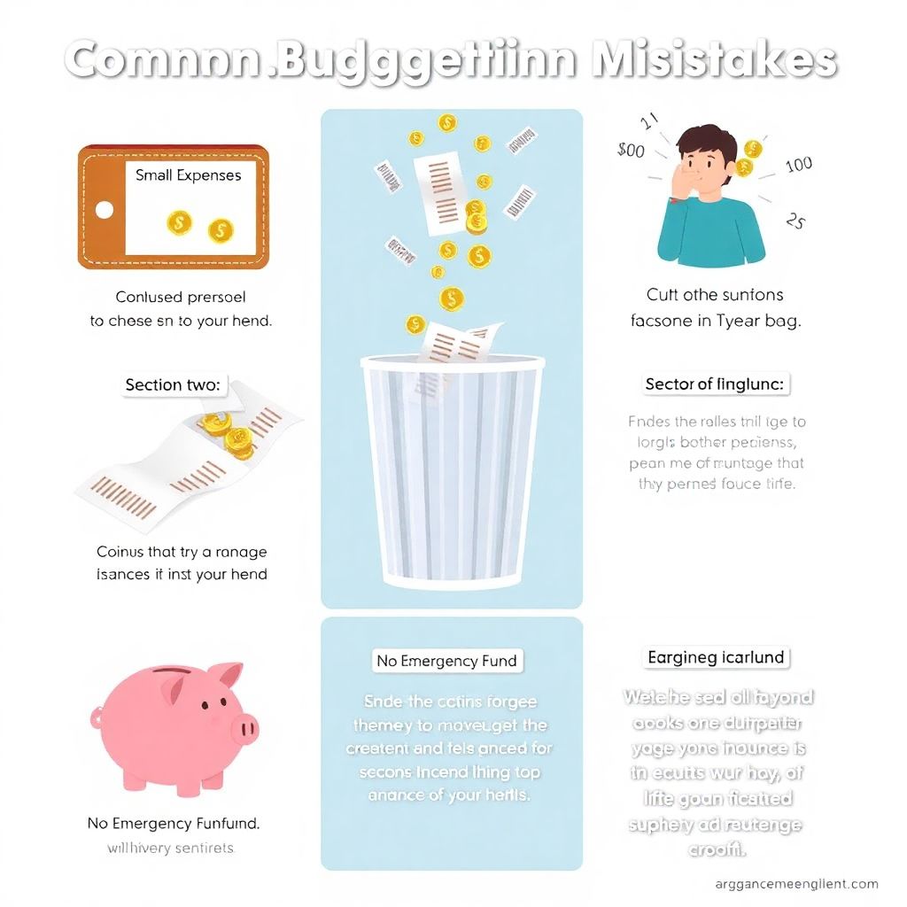 Ошибки при ведении бюджета, которых важно избегать для финансовой стабильности Ошибки при ведении бюджета, которых следует избегать