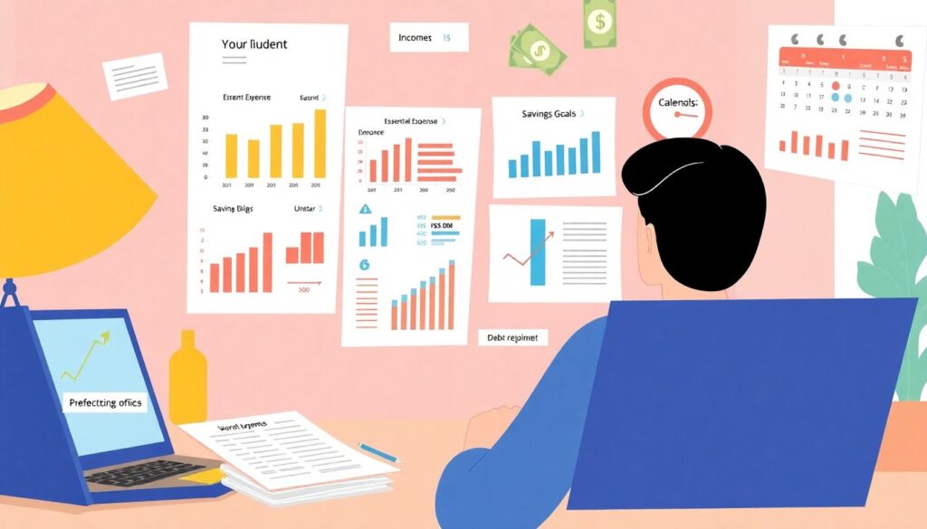 Как бюджет помогает избавиться от долгов - иллюстрация