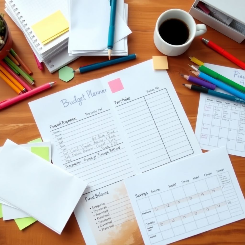 Как вести бюджет на бумаге: шаблоны и примеры