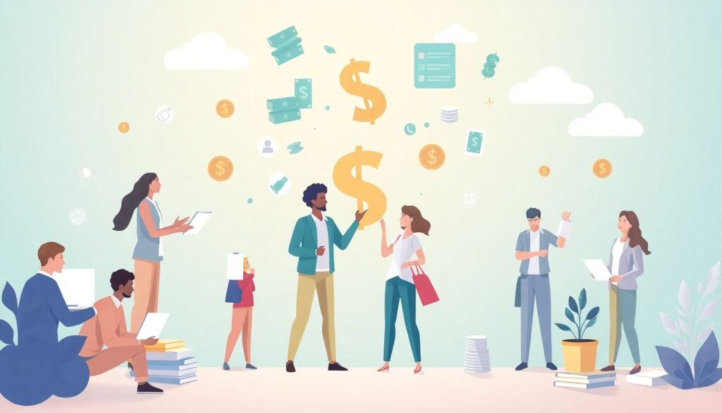 Как создать множественные источники дохода для достижения целей - иллюстрация