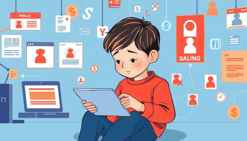 Финансовая безопасность детей в интернете - иллюстрация