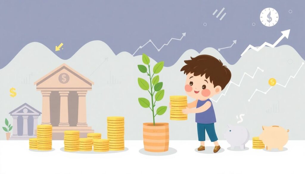 Инвестиции в будущее ребенка: акции, облигации, недвижимость - иллюстрация
