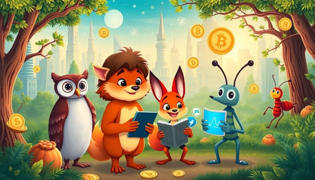 Финансовые уроки из мультфильмов и сказок - иллюстрация