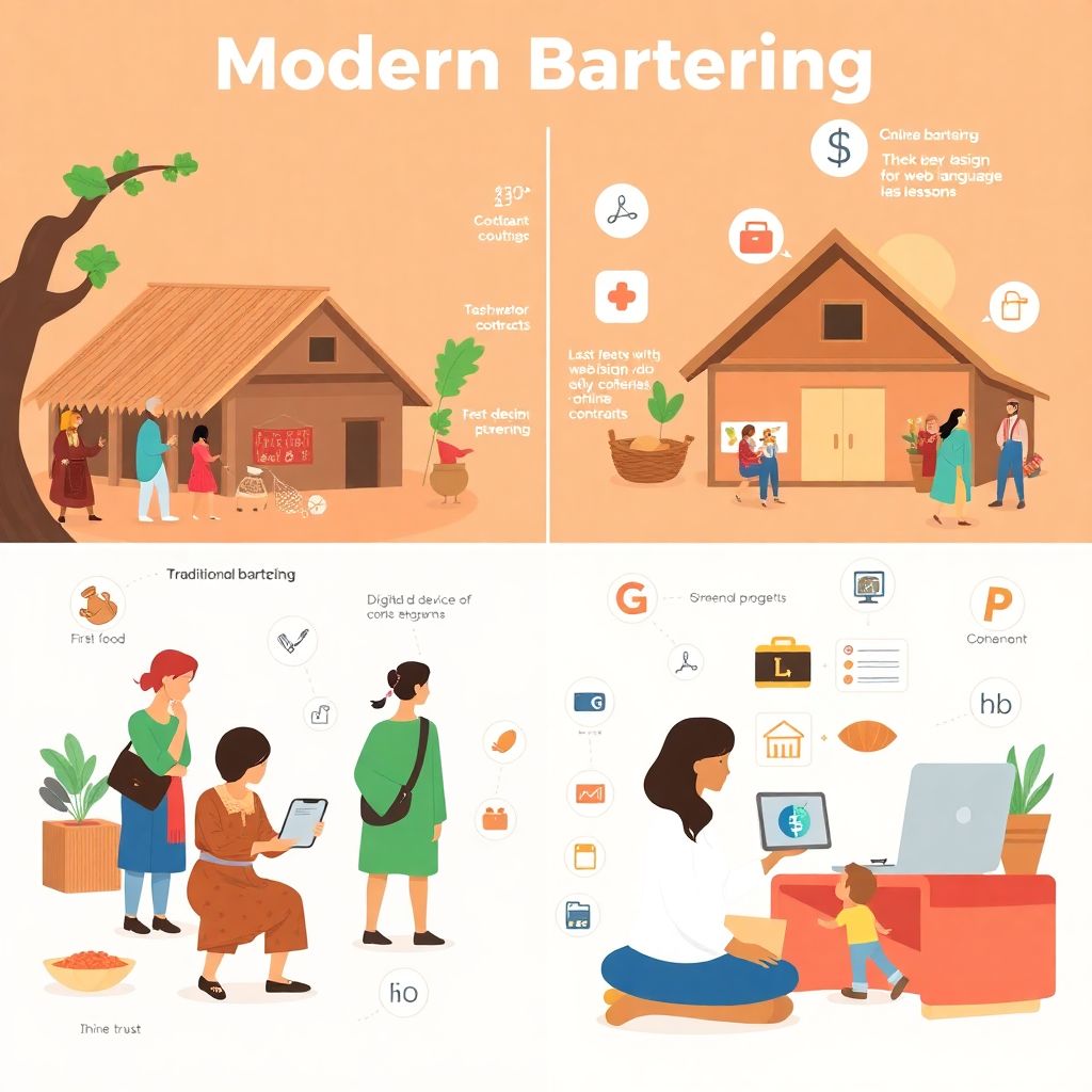 Как обмениваться вещами и услугами (бартер)