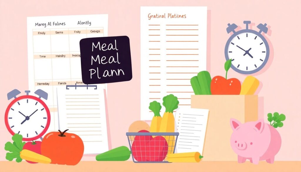 Как составить меню на неделю и список покупок - иллюстрация