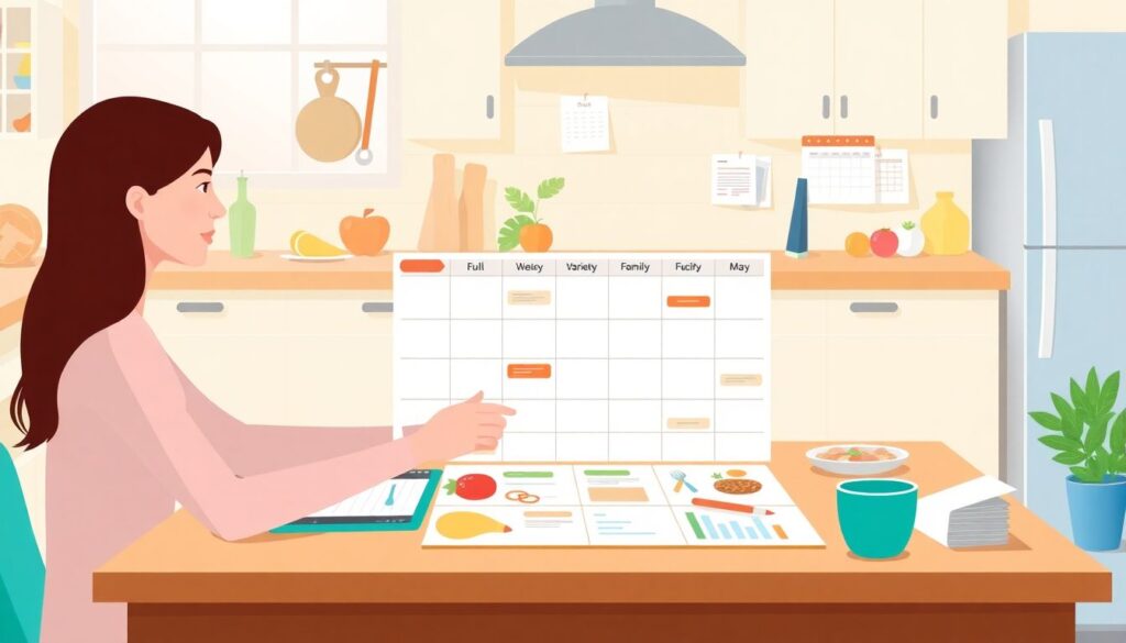 Как составить меню на неделю и список покупок - иллюстрация