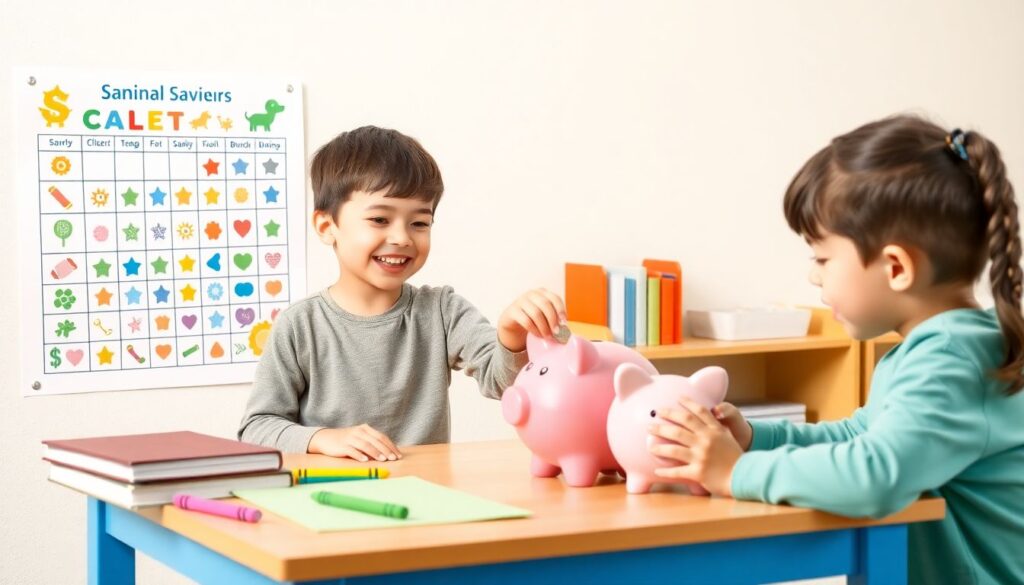 Как вовлечь детей в постановку семейных финансовых целей - иллюстрация