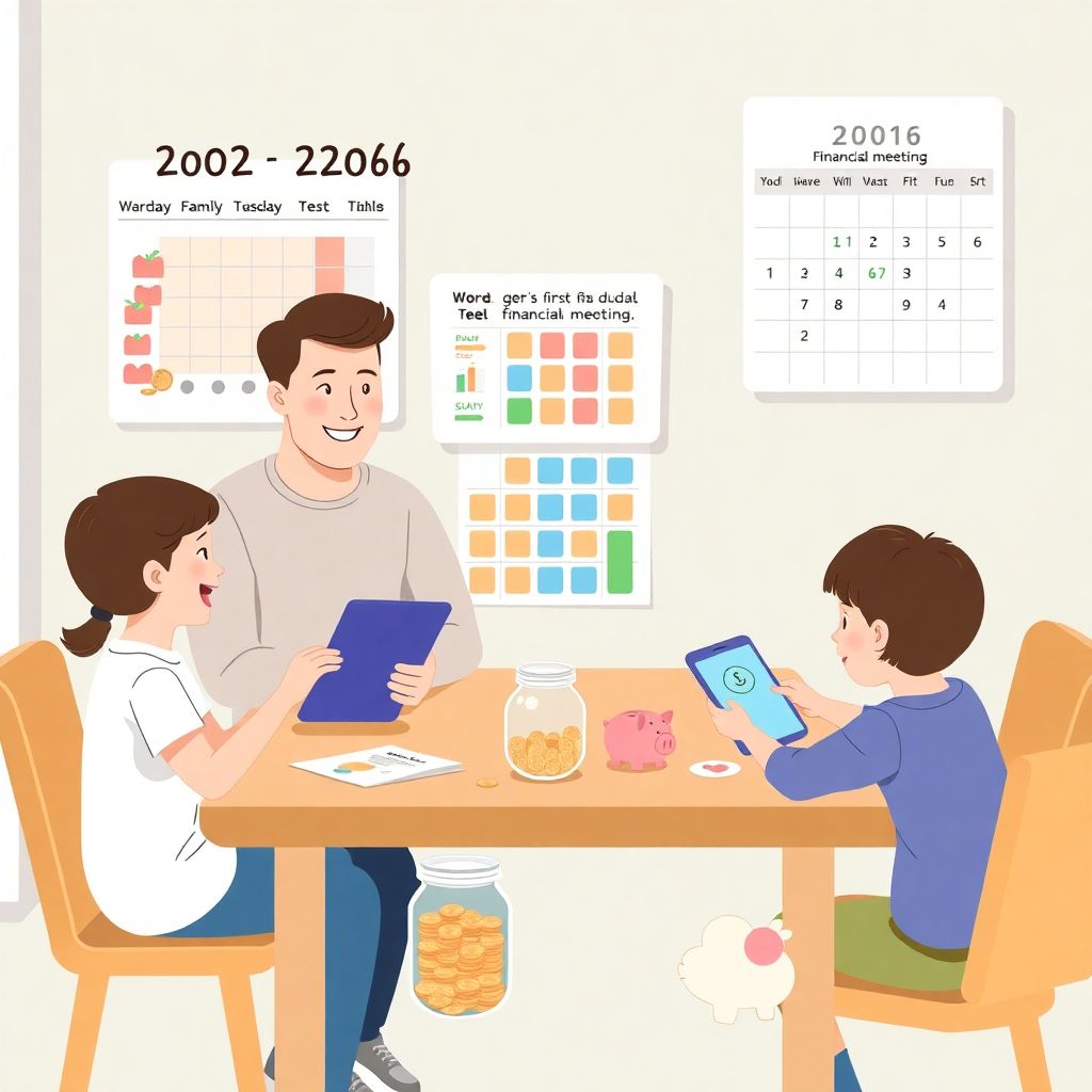 Как вовлечь детей в постановку семейных финансовых целей