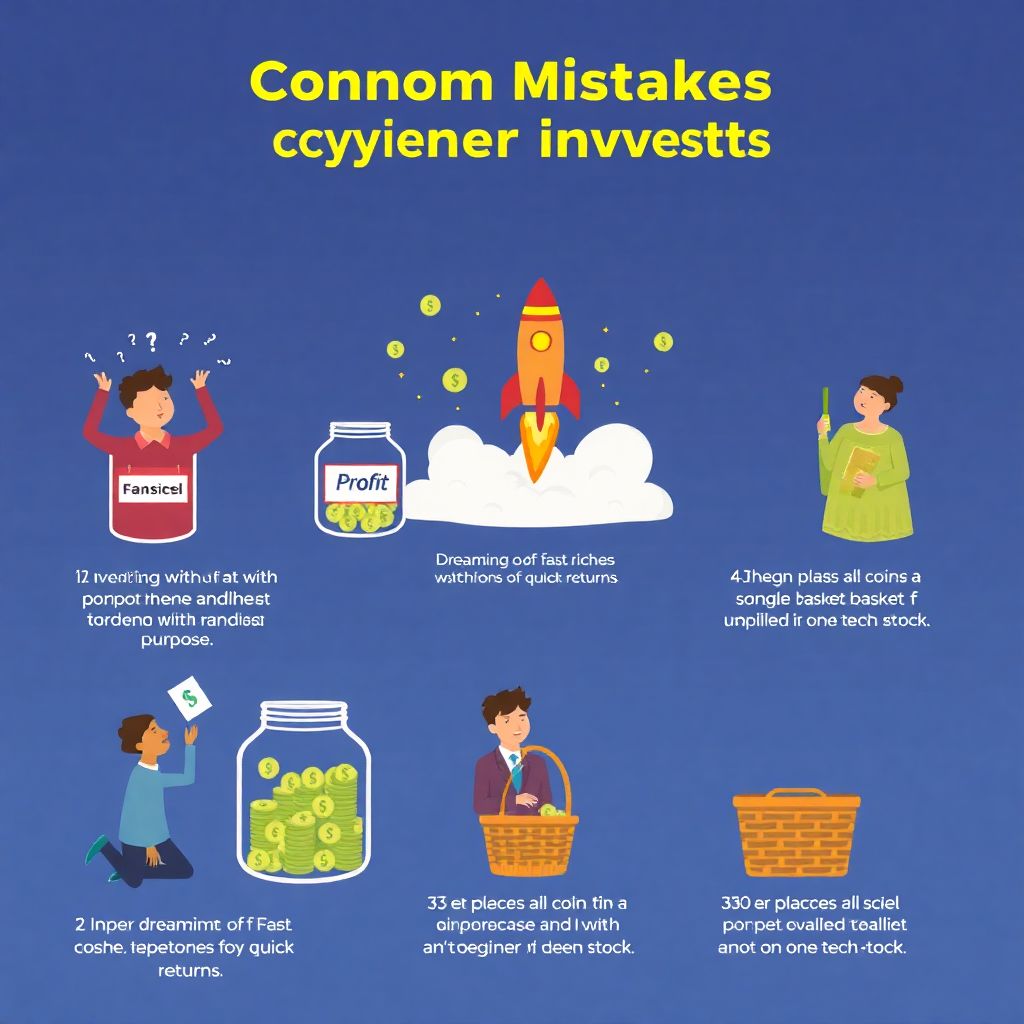 Ошибки начинающего инвестора, которые стоят денег